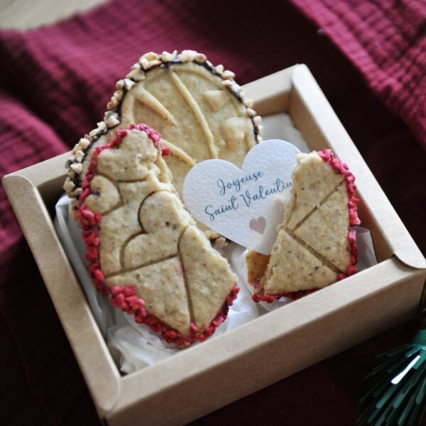 Biscuit Surprise - Coffret 2 Biscuits Saint Valentin