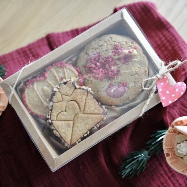 Biscuit Surprise - Coffret 3 Biscuits Saint Valentin + Bracelet – Image 4