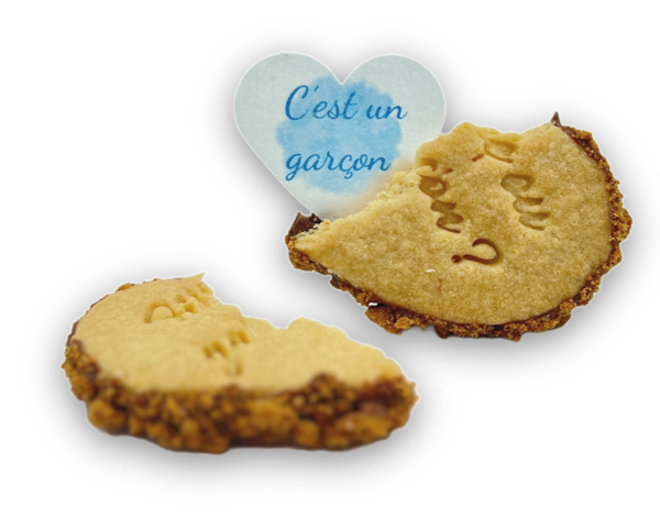Tampon à biscuit Garçon ou Fille - La Boîte à Cookies