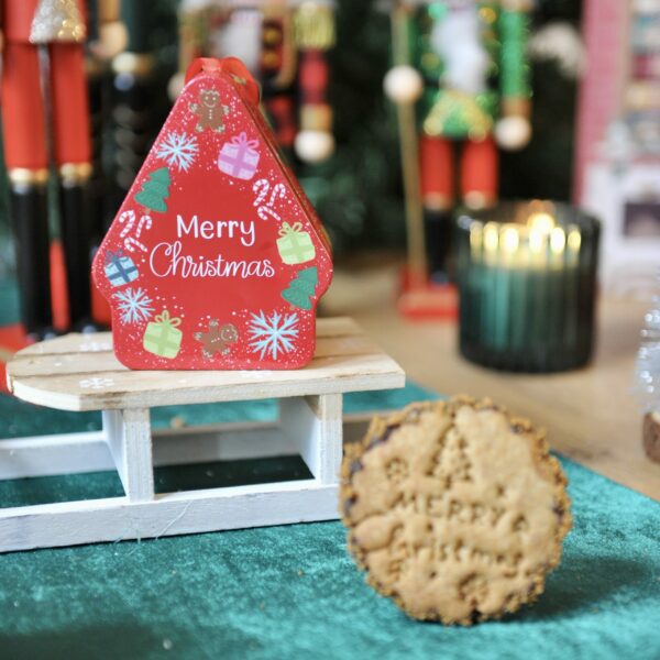 Coffret Boîte métal 2 Biscuits de Noël – Image 3