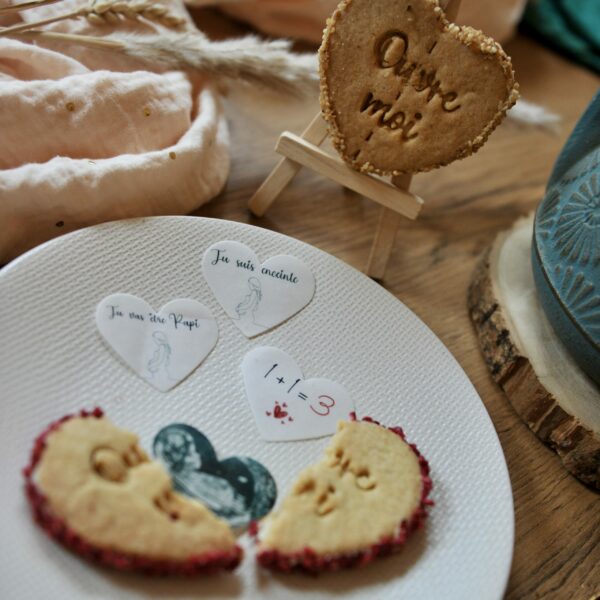 Biscuit Surprise - Annonce Grossesse