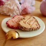 Biscuits cœur gourmands personnalisés pour la fête des mères