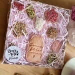 Biscuits artisanaux gourmands personnalisés pour la fête des mères