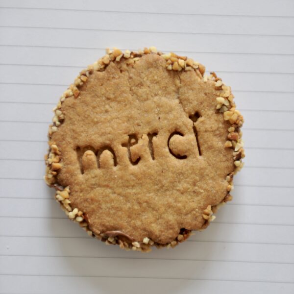 cadeau maitresse biscuit