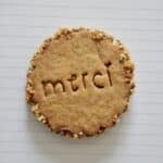 Biscuit personnalise merci maitresse, idee cadeau originale pour la fin d'annee scolaire