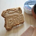 Biscuit personnalise Papa, idee cadeau originale et gourmande pour la fete des peres
