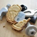 Coffret de deux biscuits personnalises pour papa, cadeau gourmand de fete des peres
