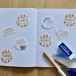 Biscuit coeur crayon merci maitresse, cadeau personnalise pour fin d'annee scolaire