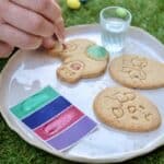 Biscuit de Pâques pour enfant à décorer avec peinture alimentaire
