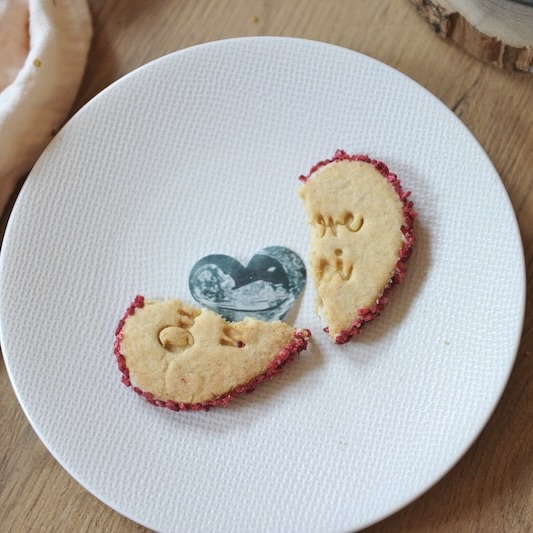 Biscuit personnalisé pour annonce grossesse originale