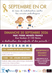 Affiche Septembre en Or Reims 20 septembre 2026 au Parc Pierre Mendès France